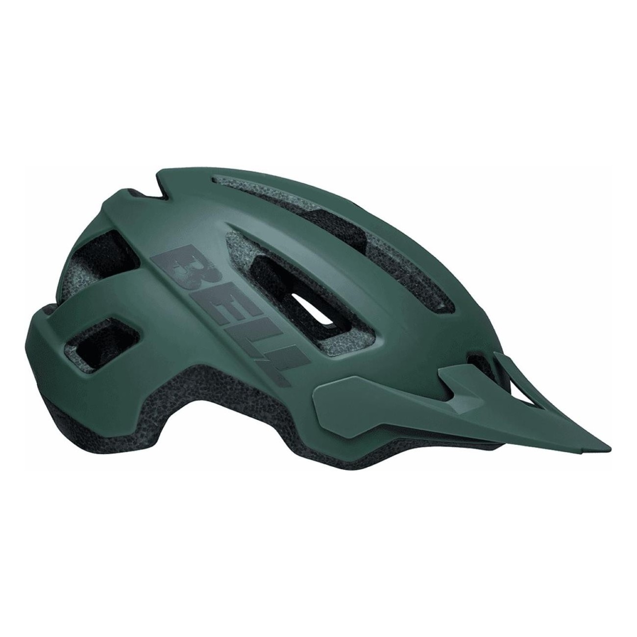 Mountainbike Helm Nomad 2 Mattgrün mit Ergo Fit System, Größe 50-57 cm - 4