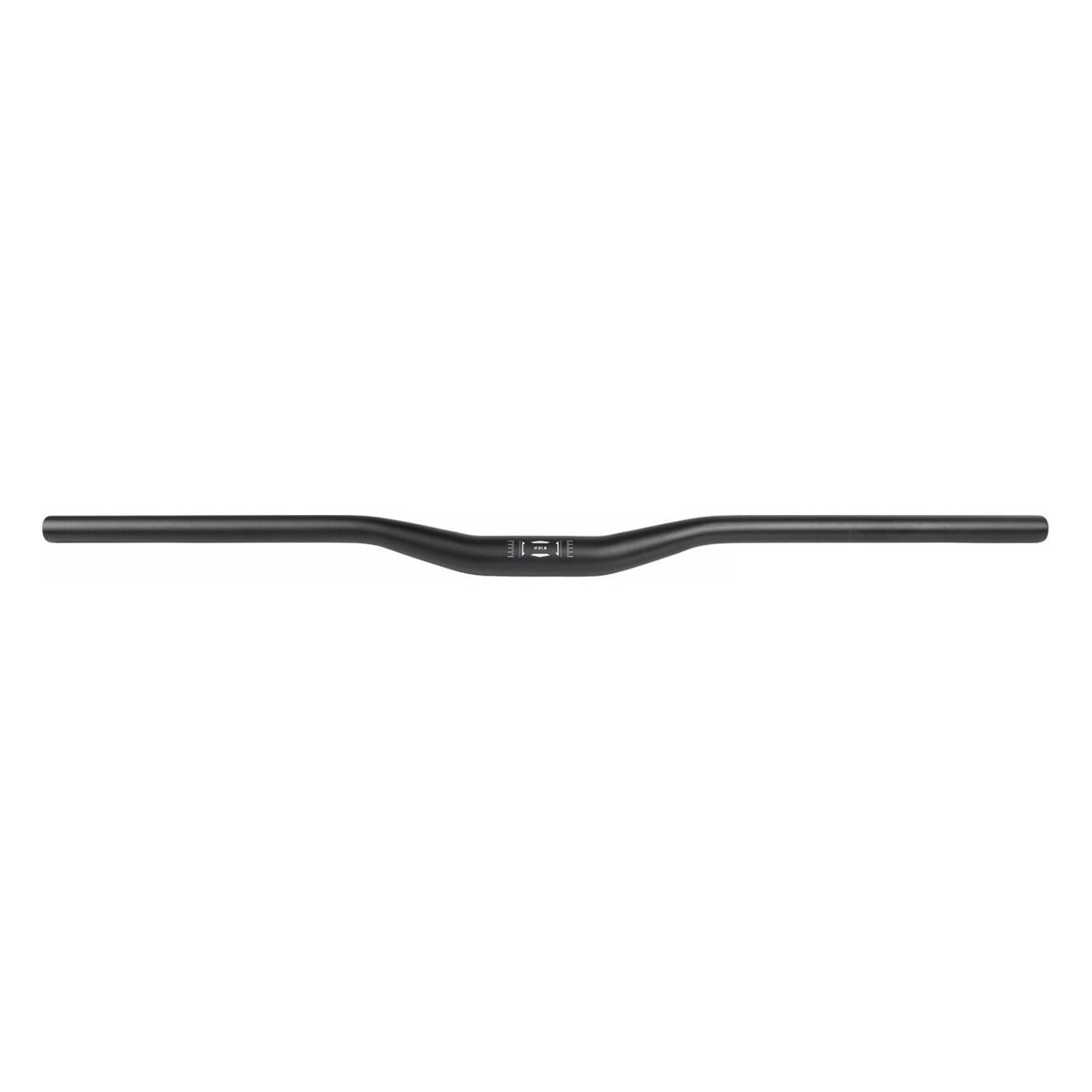 MTB Lenker HB-M4.1 aus mattem Schwarz-Aluminium 780mm, 31.8mm, 7° Backsweep - 2