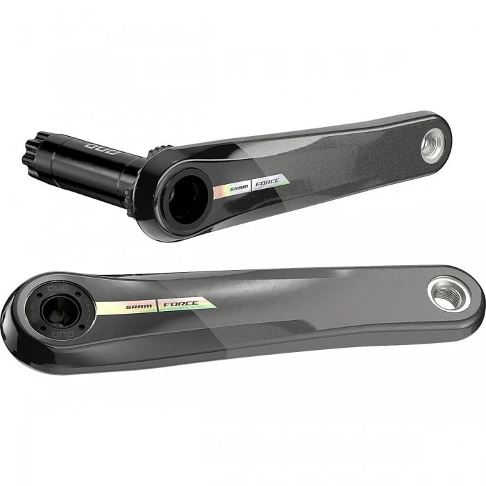 SRAM Force AXS 177,5mm Iridescent Kurbelgarnitur aus Carbon - Ohne DUB Innenlager - 1