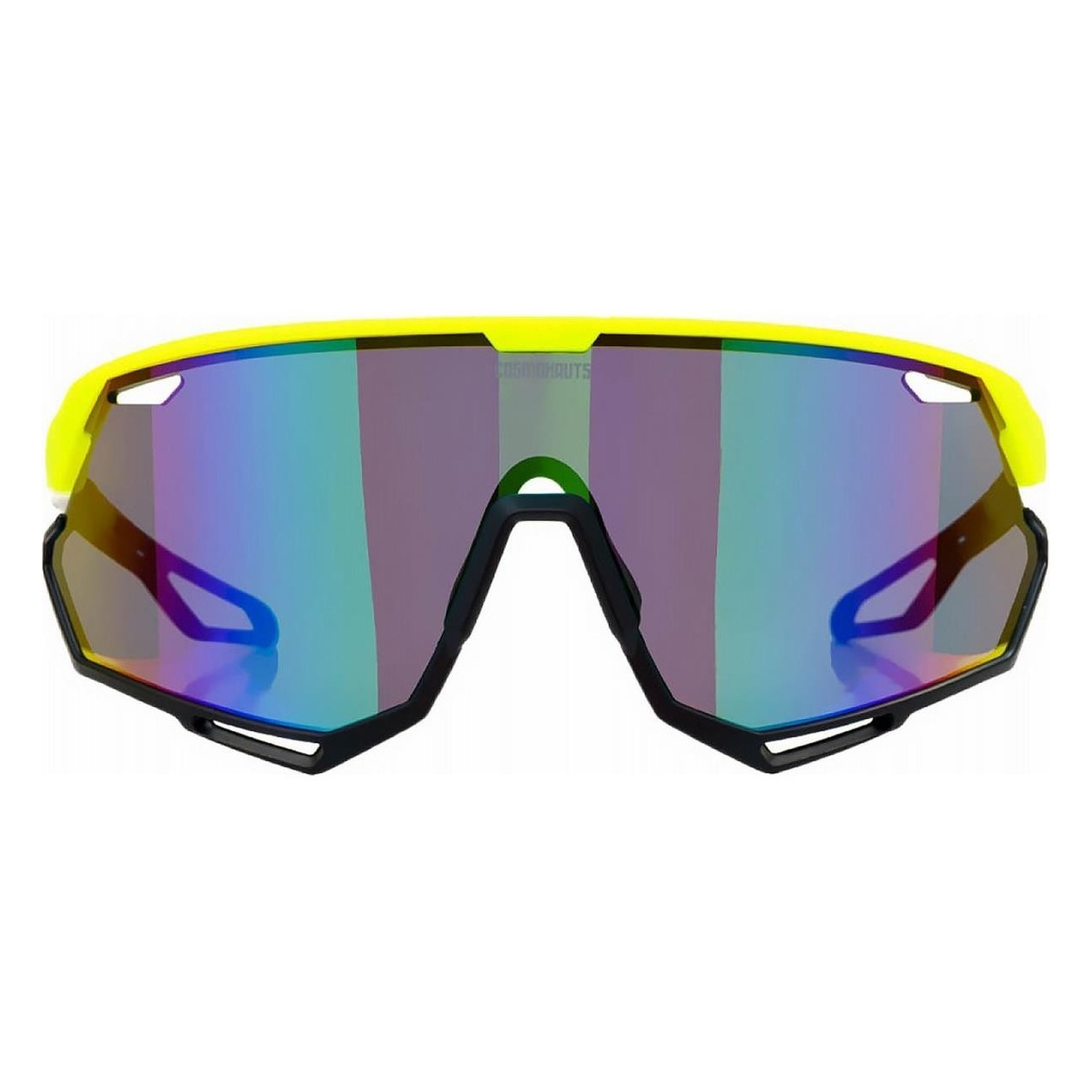 Lunettes de Cyclisme Urano New Jaune/Noir UV400 Monture TR90 - 2