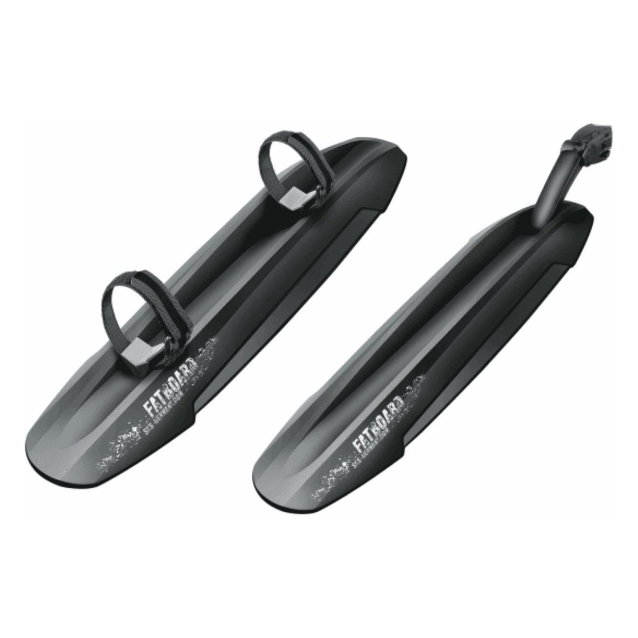 Kit de Guardabarros SKS para Fatbike 26' Negro de Plástico Resistente - 1