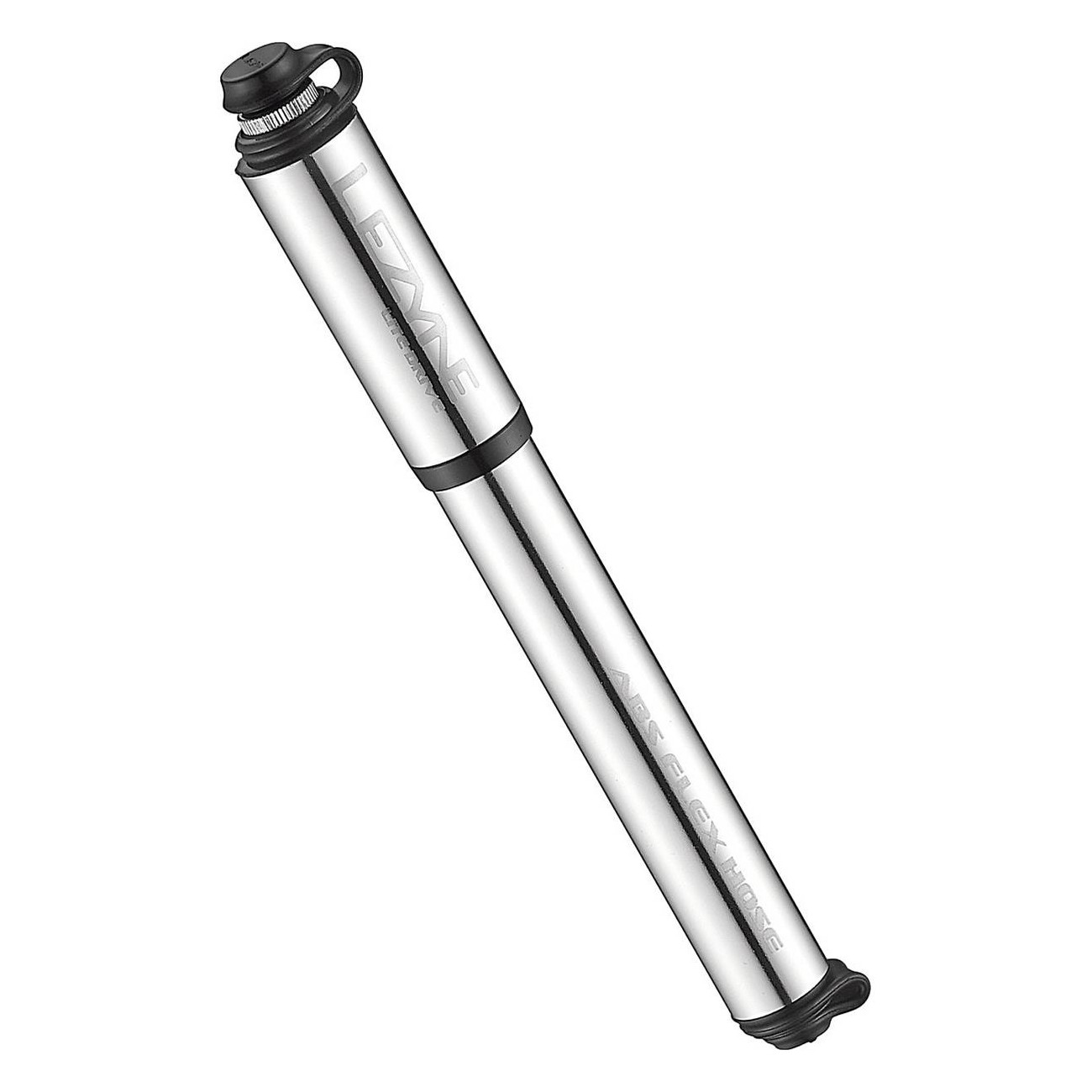 Lezyne CNC Lite Drive Hand Pump Silver Compact and Lightweight High Pressure - 1