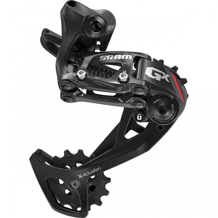 SRAM GX 2x11 Rear Derailleur Red Long Cage - Fast and Precise Shifting - 1