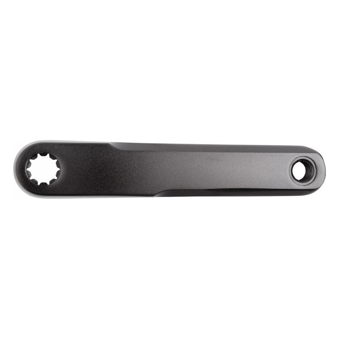 Black Aluminum Right Crank Arm 175mm for Bosch Gen 2+4 & Brose, ISIS - 1