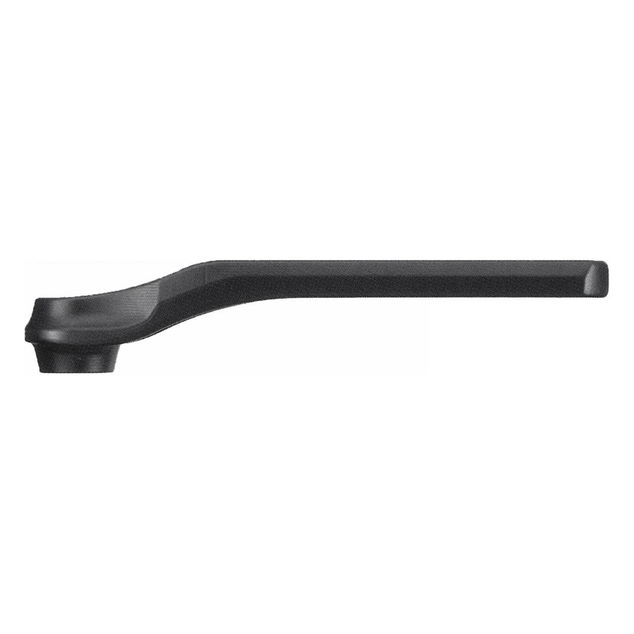 Manivelle Droite en Aluminium Noir 175mm pour Bosch Gen 2+4 et Brose, ISIS - 2