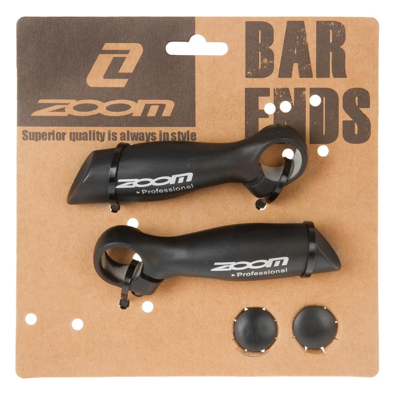 Supplementary Handlebar Grip Zoom Black Aluminum 22.2 mm - Comfort & Quality - 2