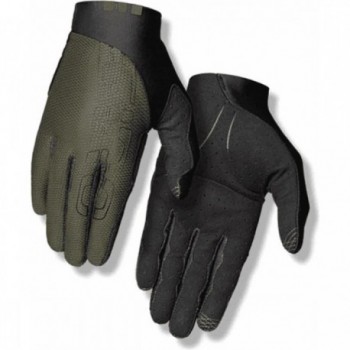 Trixter XL Summer Long Gloves Olive Green Breathable with InstaChill Technology - 1