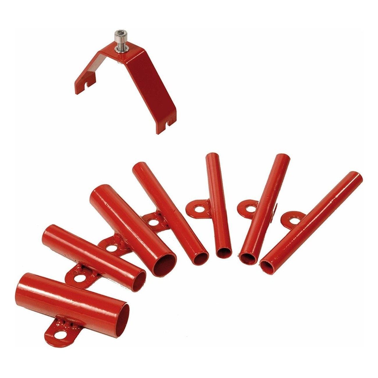 Adaptateurs d'axe traversant rouge pour fourche avant BiciSupport - 1