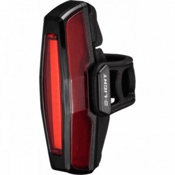 Feu Arrière USB D-Light 50 Lumens, 30 Chips, Imperméable IPX4 - 1