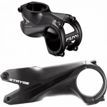 STRYGE Black Aluminum Handlebar Stem 31.8x60mm, 7° Angle, 28.6mm Compatible - 1