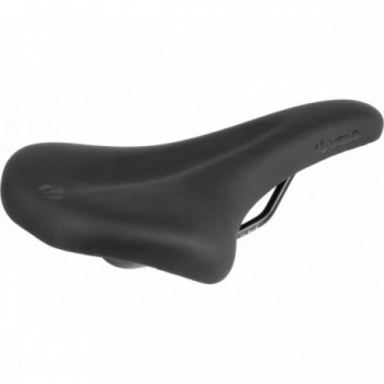 Sella VELO Speedflex Basic 277x157 mm Nero con Telaio in Acciaio MV - 1 - Selle - 0698238566018