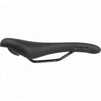 VELO Speedflex Basic Saddle 277x157 mm Black with Steel Frame MV - 2