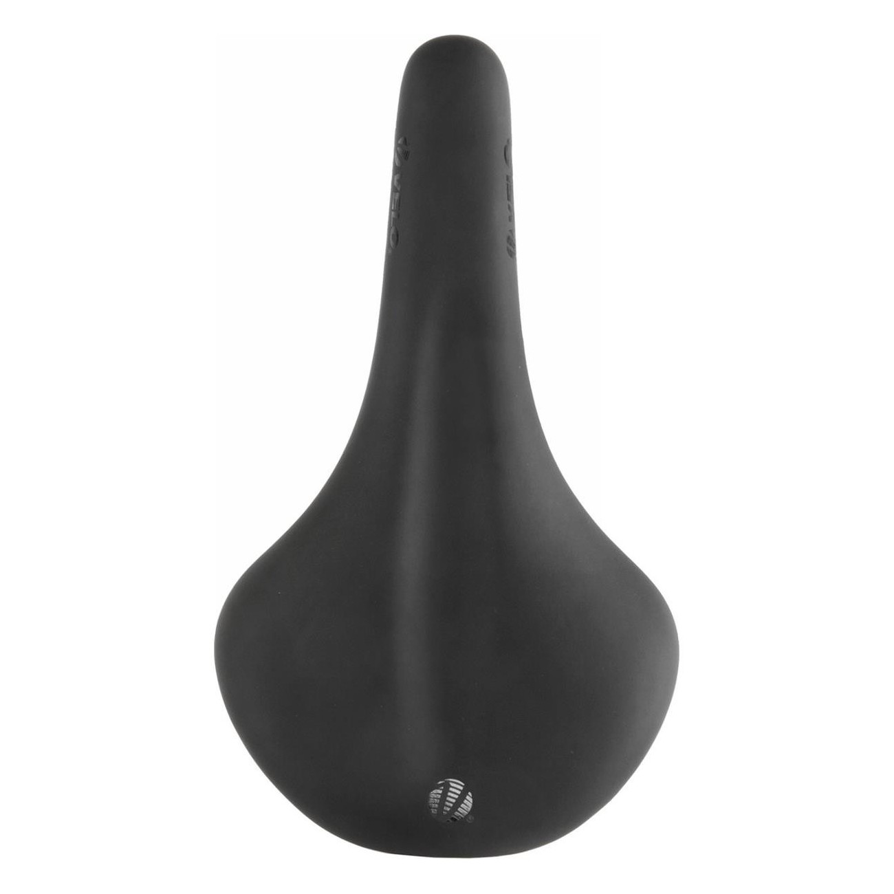 VELO Speedflex Basic Saddle 277x157 mm Black with Steel Frame MV - 3