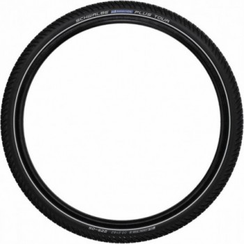 Copertone 28' 700x38 Schwalbe Marathon Plus Tour HS619 Rigido Nero Reflex - Massima Protezione Forature e Versatilità per Trekki