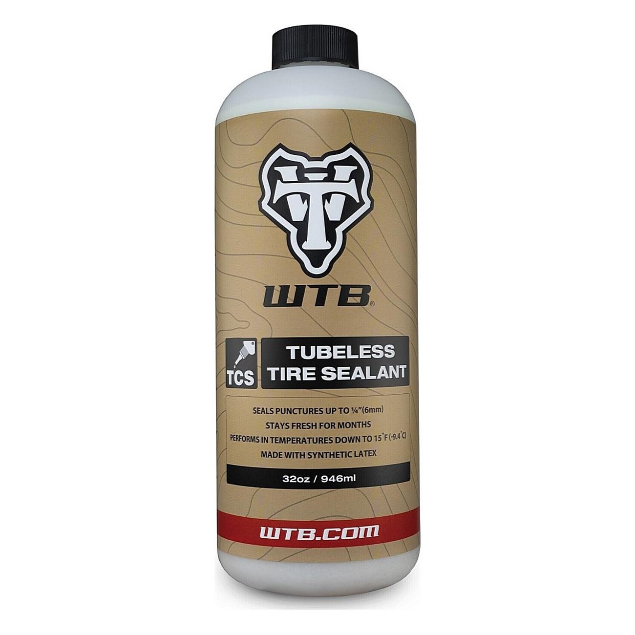 WTB TCS 2.0 Tubeless Sealant - 946ml, Ammonia-Free & Synthetic Latex for MTB/Road - 1