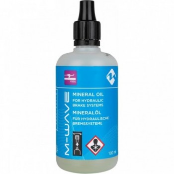 Huile Minérale M-WAVE 100 ml pour Freins Hydrauliques de Vélo - 1