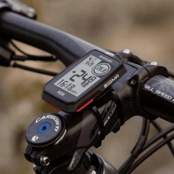 Ciclocomputador GPS Sigma ROX 2.0 Negro Inalámbrico con 14 Funciones - 3