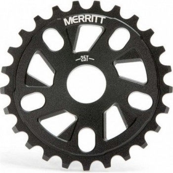 Pignon Merritt Team 28T Noir en Aluminium CNC 6061 avec Adaptateurs 19mm et 22mm - 1