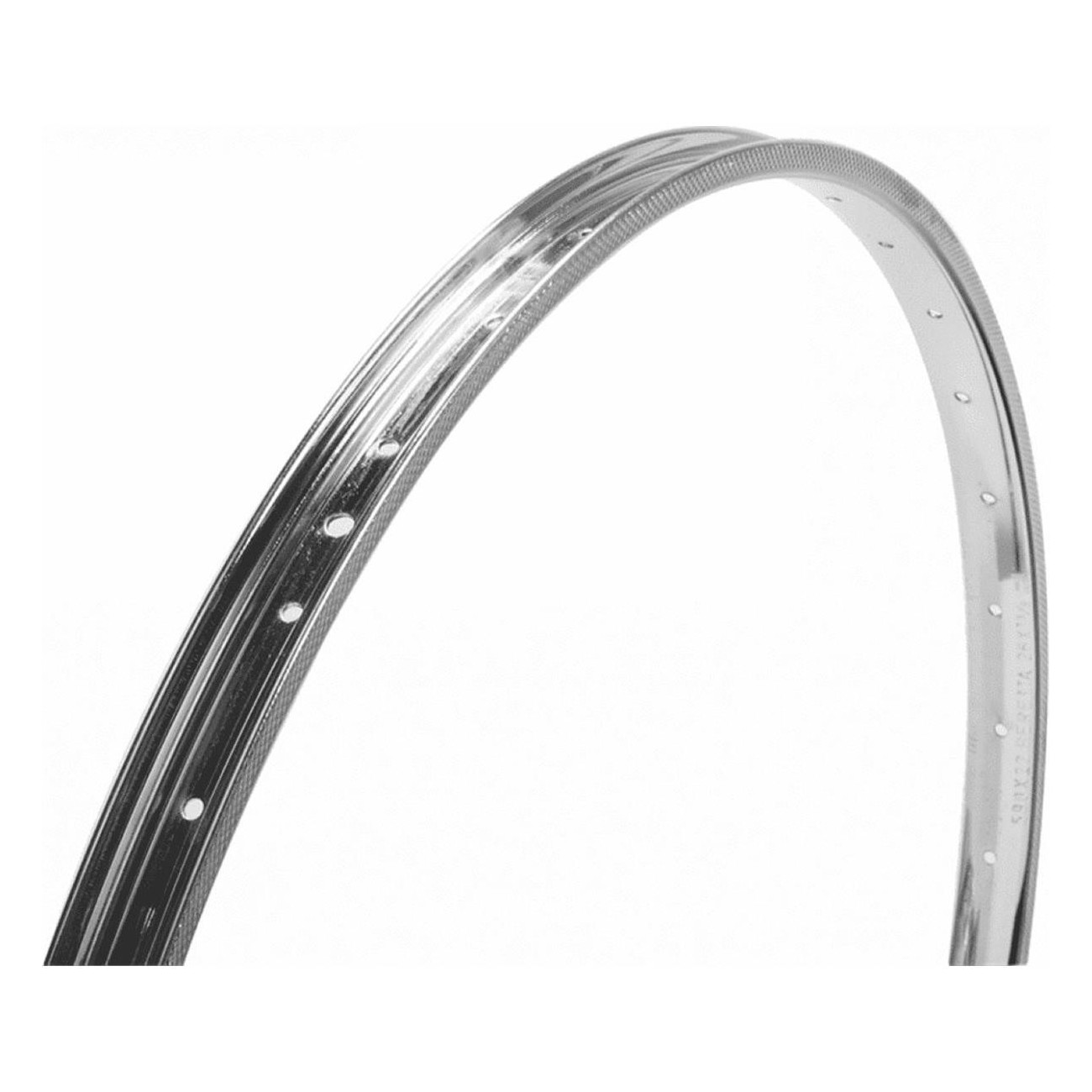 Sport Rim 26' 3/8 Chrome Steel Single Wall with 36 Holes for Road Bike - 1