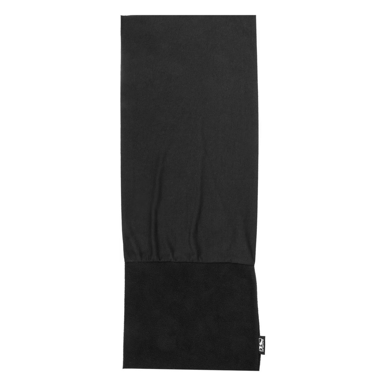 M-WAVE Black Multifunctional Fleece Scarf 100% Polyester for Neck and Head - 1