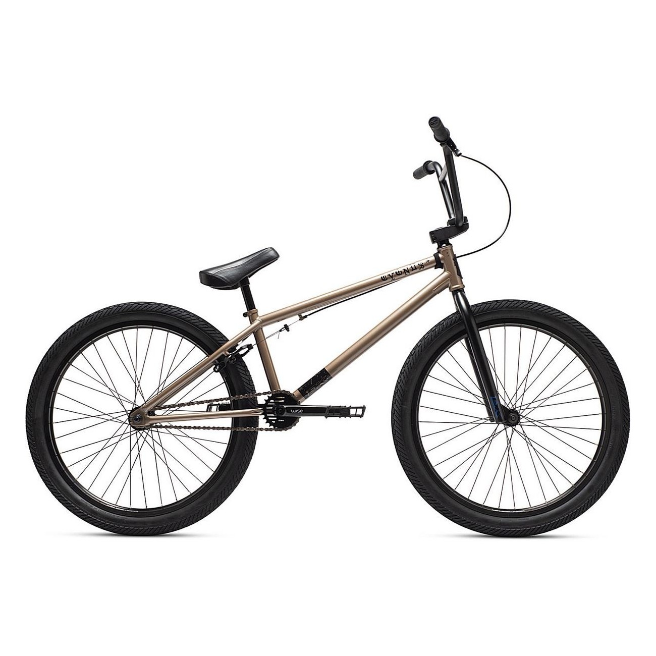 DK Cygnus 24' Grau - BMX für Erwachsene mit Chromoly-Rahmen und 24 Zoll Rädern - 2