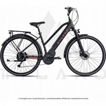 Bicicleta E-Bike Trekking Mujer 28' 9V de Aluminio MY22 - Ligera y Resistente - 1