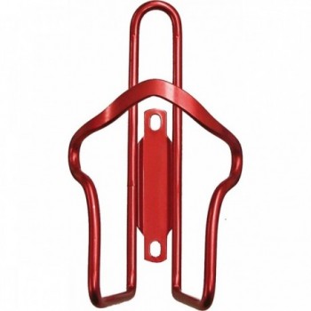 Red Anodized Aluminum Bottle Cage MVTEK 6mm - Durable and Stylish for Bike - 1