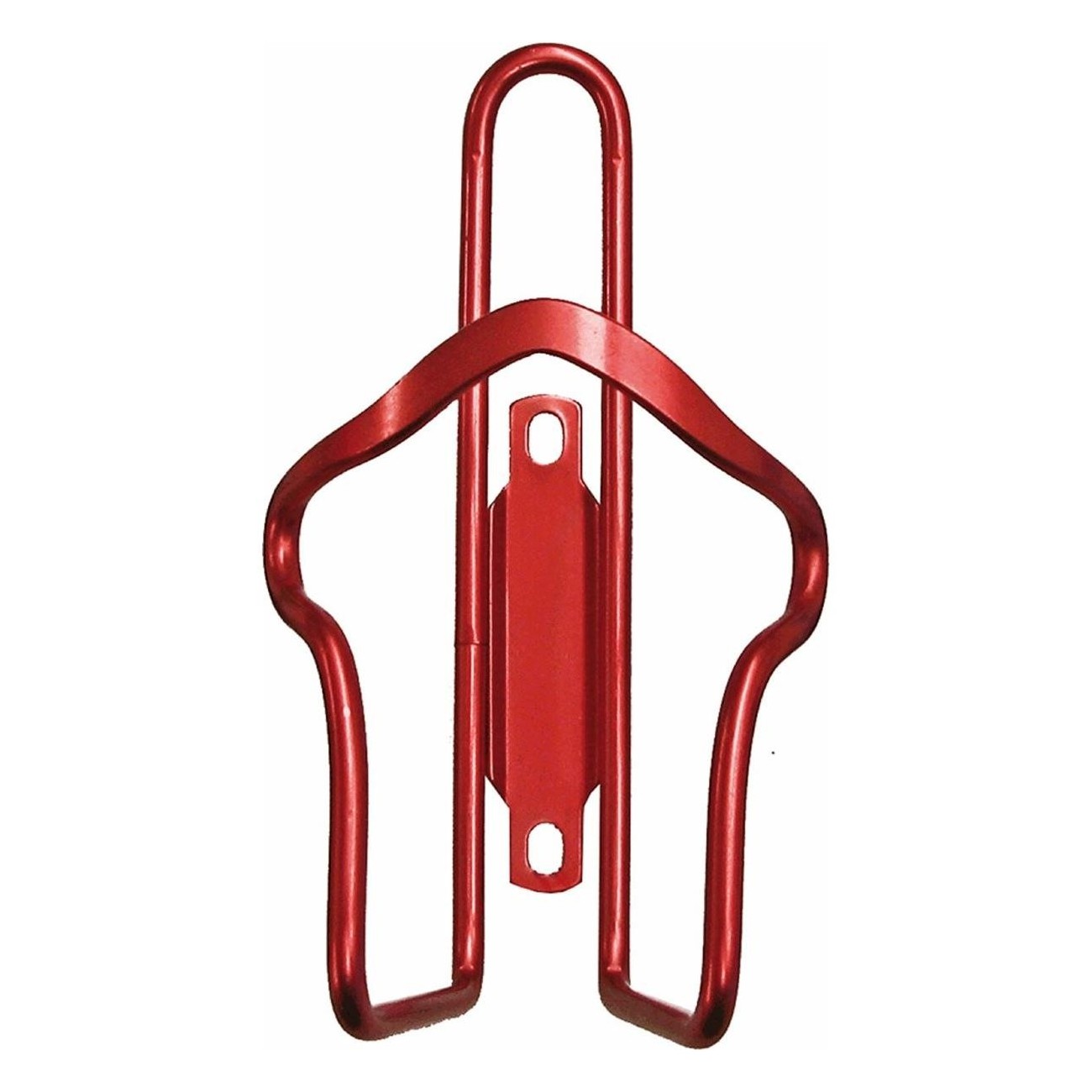 Red Anodized Aluminum Bottle Cage MVTEK 6mm - Durable and Stylish for Bike - 1