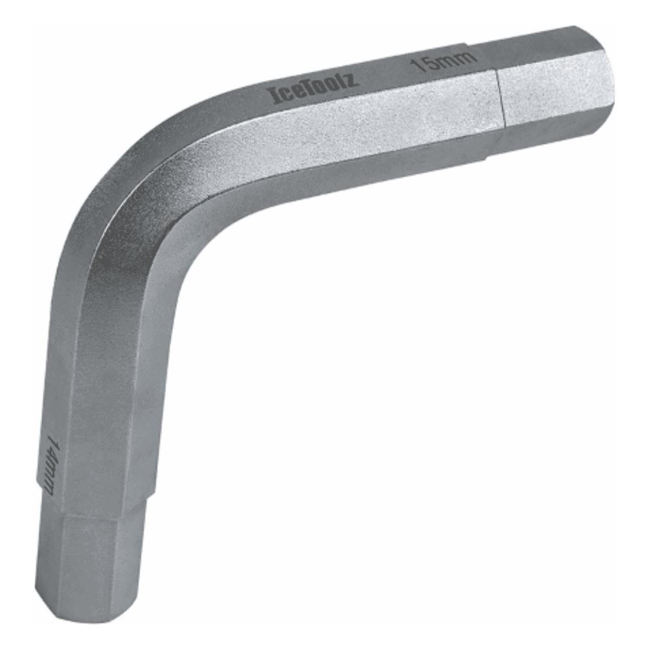 L-Shaped Wrench 14/15 mm - Length 70x70 mm for Maintenance and Repair - 1