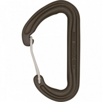 Phantom Snapgate Climbing Carabiner 28g Matte Grey - Lightweight & Durable - 1