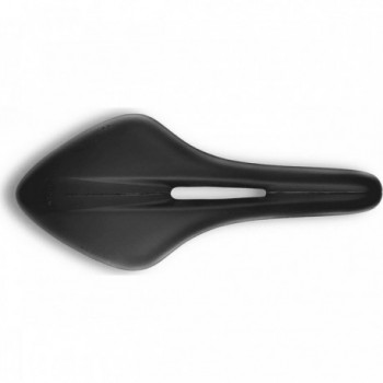 Arione R3 Open Regular Saddle for Road Cycling, Black 300x132 mm - 1