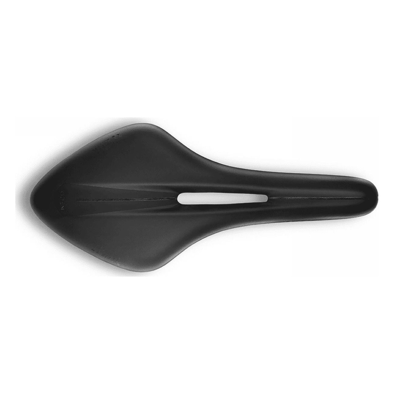 Arione R3 Open Regular Saddle for Road Cycling, Black 300x132 mm - 1