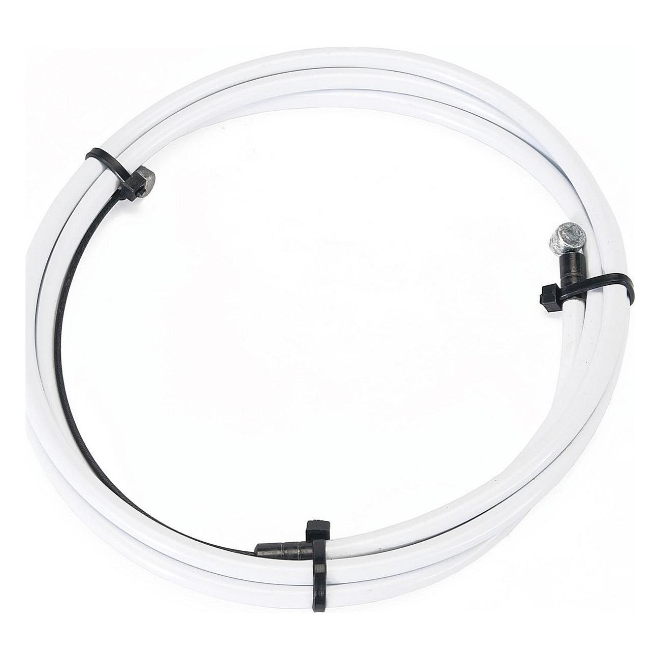 Salt Slic White 130 cm Stainless Steel Cable with Poly Slick Coating - 1