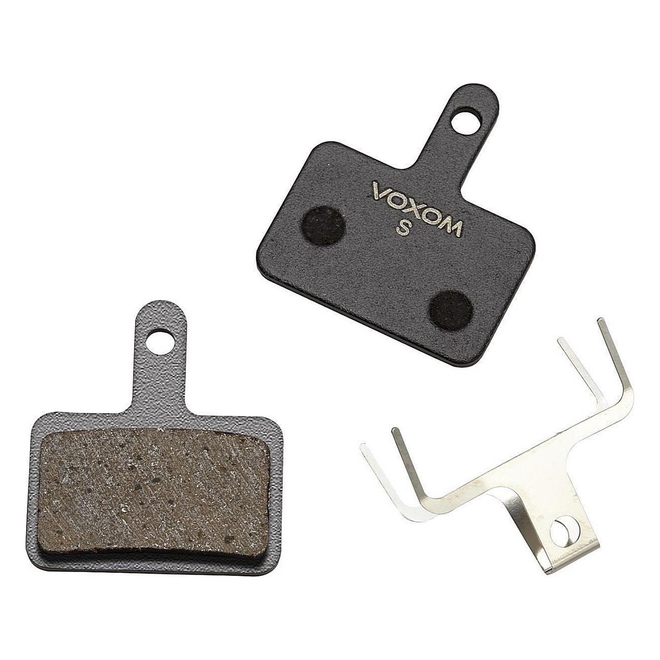 Plaquettes de Frein à Disque Semimétalliques Voxom BSC2 pour Shimano Deore et Tektro - 1