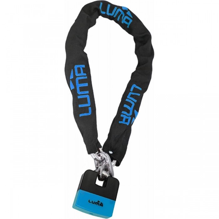 Luma Enduro 28 Blue 170cm D10mm Locking Chain - Reliable Security for Bikes and Motorbikes - 1