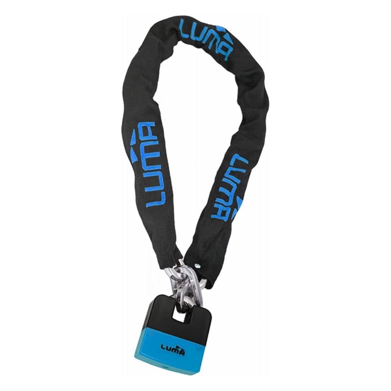 Luma Enduro 28 Blue 170cm D10mm Locking Chain - Reliable Security for Bikes and Motorbikes - 1