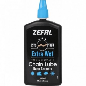 Lubricante de Cadena Cerámica Extra Húmedo 120ml - Rendimiento Excepcional - 1