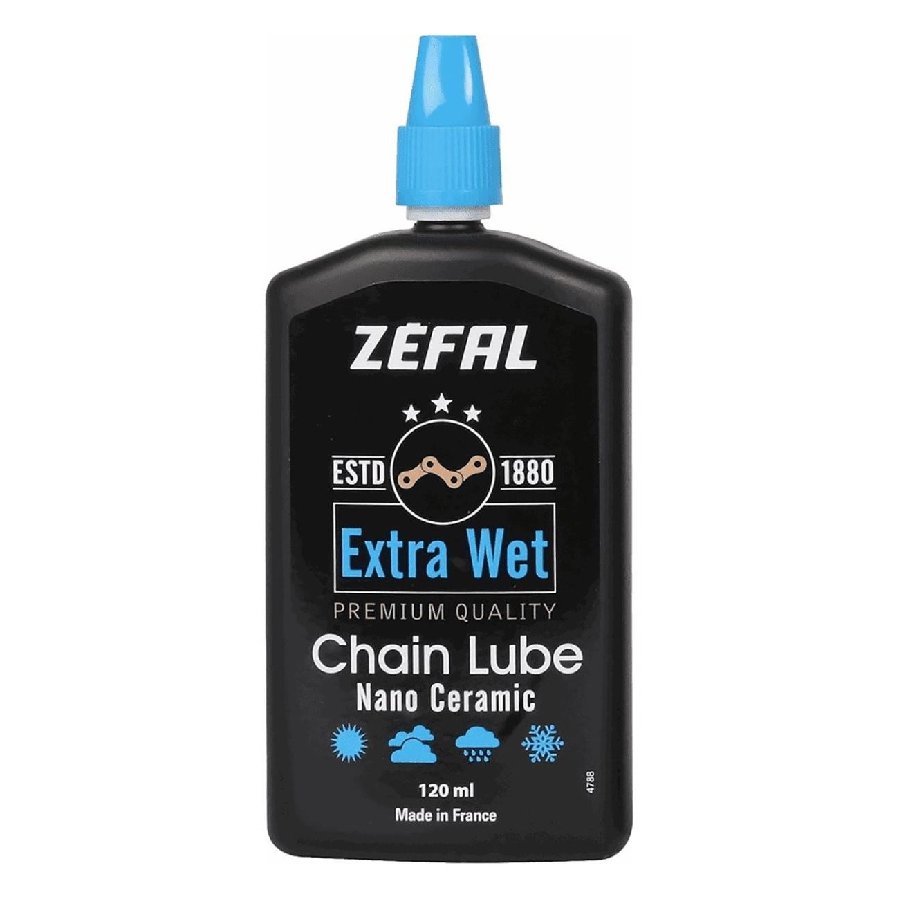 Lubrifiant Chaîne Céramique Extra Wet 120ml - Performances Exceptionnelles - 1