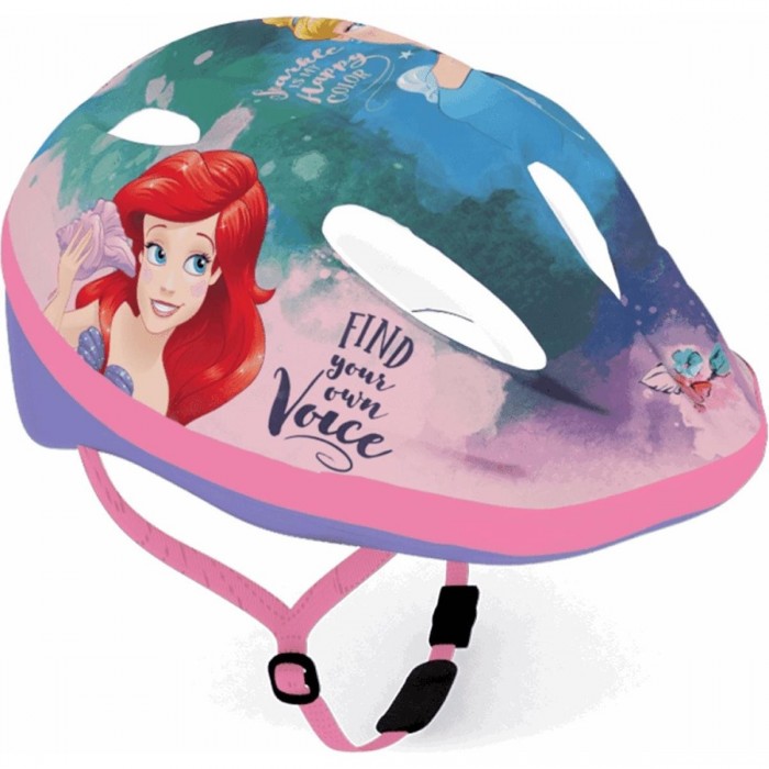 Disney Princess Mädchenhelm Rosa - Sicherheit und Stil für Prinzessinnen, Größe S/M (52-56 cm) - 1