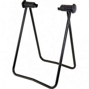 Folding Black Bike Stand with Quick Release for 12-29 Inch Wheels - 1