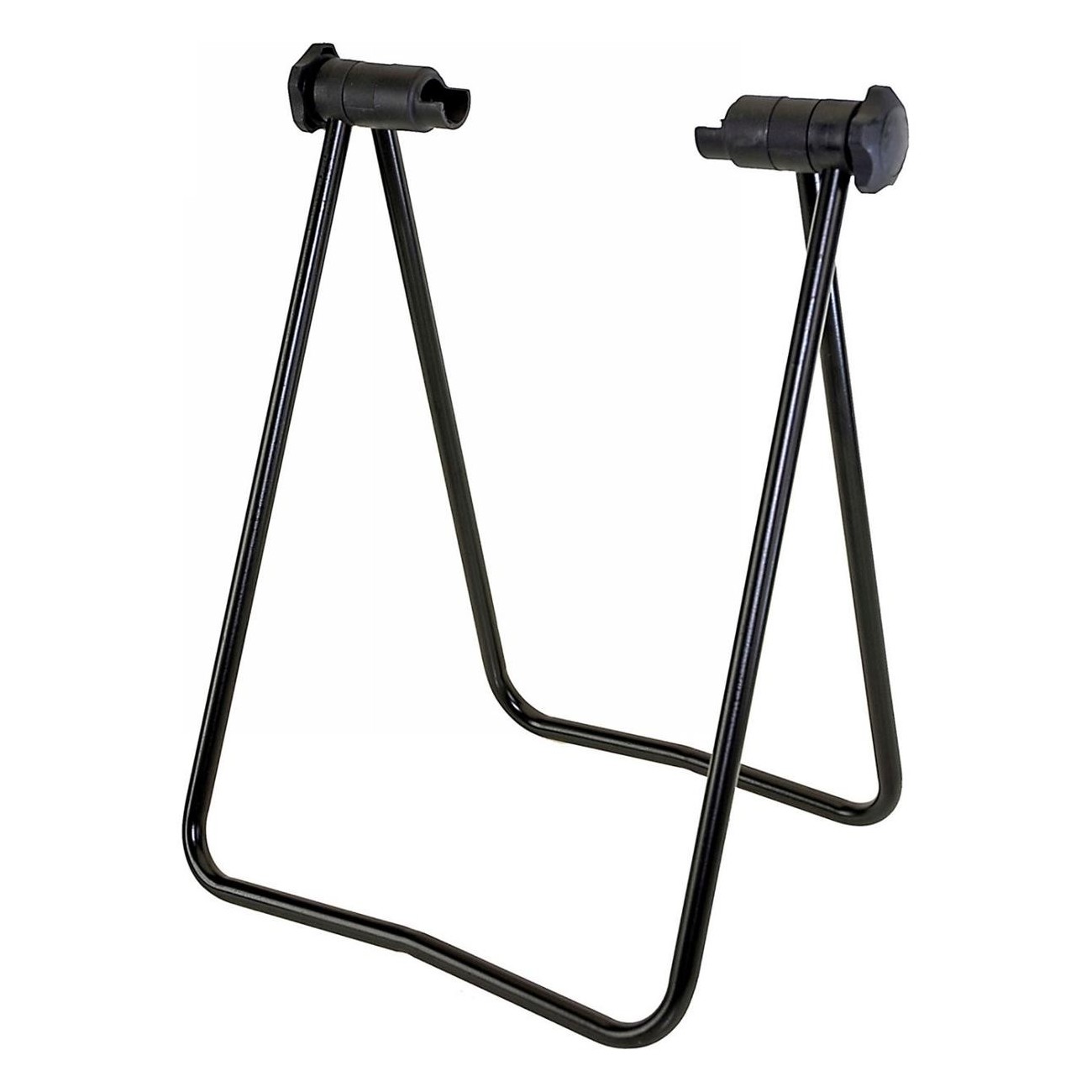 Folding Black Bike Stand with Quick Release for 12-29 Inch Wheels - 1