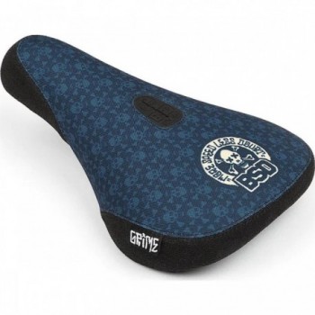 Selle Grime Fat Pivotal Noir/Bleu - Confort et Résistance pour Vélo - 1