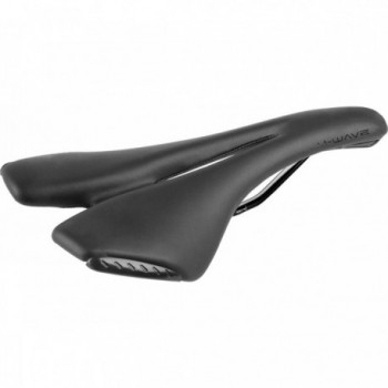 Selle de Course M-Wave Spider 280x144 mm O-Zone Full Cut Noire avec Protection Antiabrasion - 1