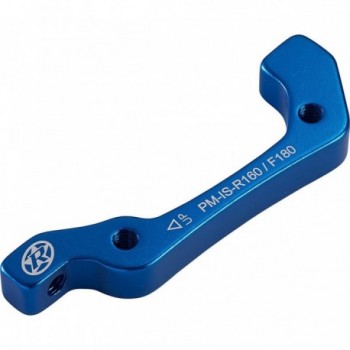 Brake Disc Adapter IS-PM 180mm Front & 160mm Rear Blue for Shimano, Avid, Hayes - 1