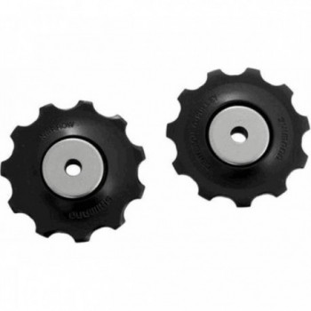 Paar Shimano Altus M310 Hinterrad-Schaltrollen Schwarz für MTB - 1