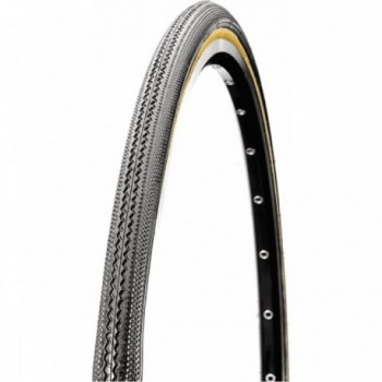 CST 27x1 1/4 Black/Beige Rigid Tire for City Trekking - 510g - 1