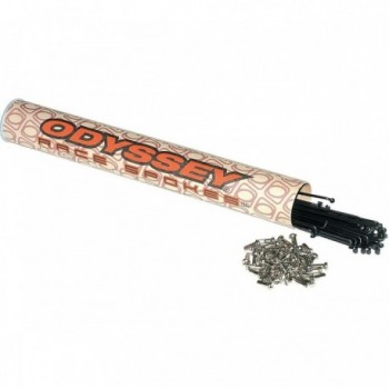 Raggi da Corsa 14g 184 mm in Acciaio Inossidabile per BMX con Nippli in Ottone - 1 - Raggi - 0630950400492