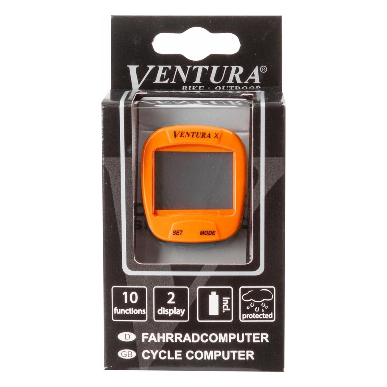 Ventura X Computer Orange - 10 Functions, CE Mark, Retail Packaging - 3