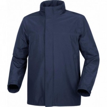 Dark Blue Urban Cycling Jacket XS - 100% Polyester with Removable Glove - 1