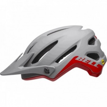 4Forty MIPS MTB Helmet Gray/Orange with Advanced Protection, Size 55-59 cm - 2